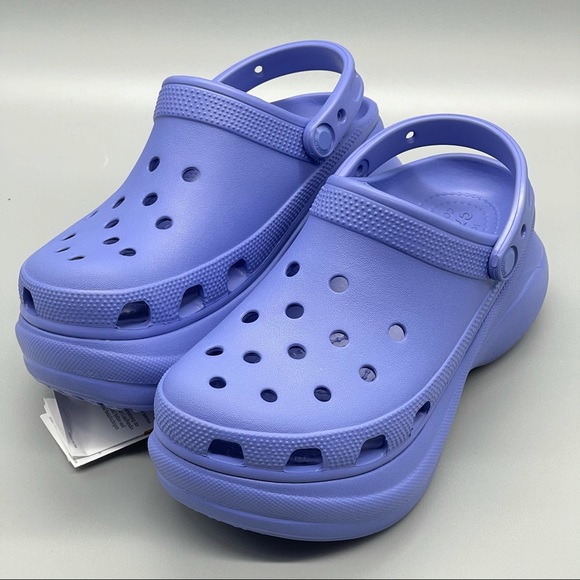 NEW Crocs Classic Bae Clog Lapis Colorway Platform - Picture 5 of 12